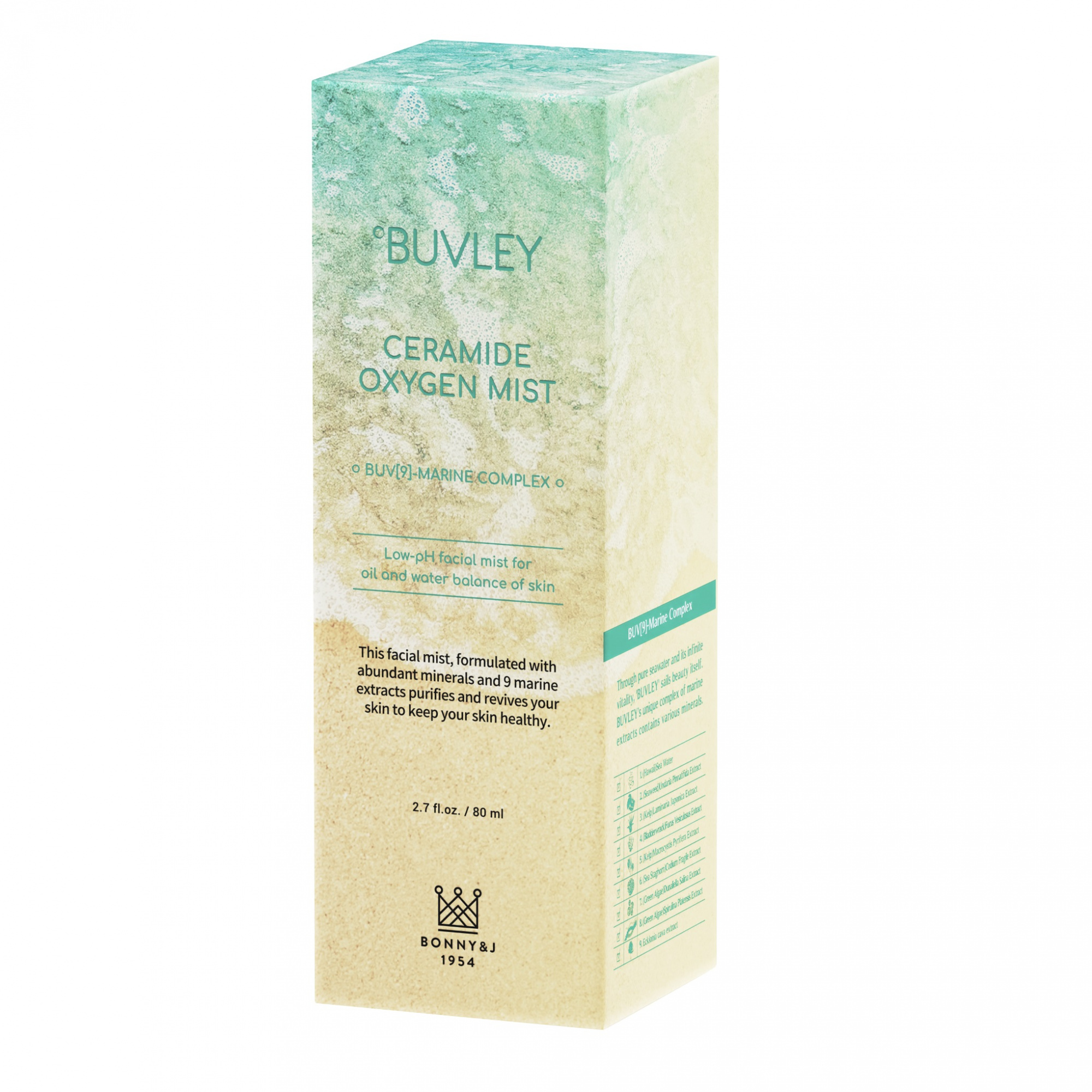 Спрей-мист Buvley Ceramide Oxygen Mist